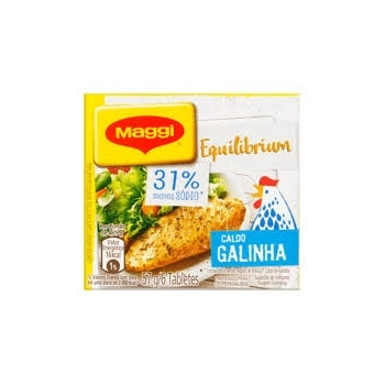 CALDO GALINHA MENOSSODIO 180X57GBR - MAGGI