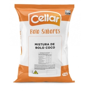 MISTURA DE BOLO COCO 5KG - CELLAR