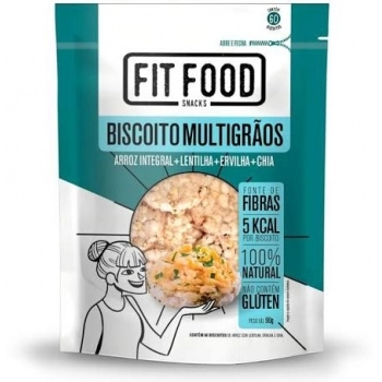 BISCOITO DE ARROZ MULTIGRAOS SEM GLUTEN 12X90 - JASMINE