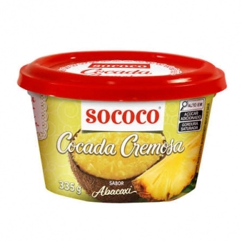 COCADA CREMOSA ABACAXI 335G - SOCOCO