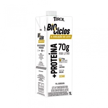 LEITE UHT SEMI ZERO PROTEINA BIOCICLOS 1L - TIROL