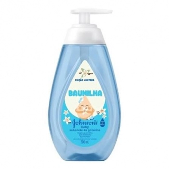 SABONETE LÍQUIDO J&J BABY BAUNILHA 200ML