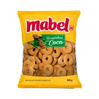 ROSQUINHA MABEL SABOR COCO 24X500 G - MABEL