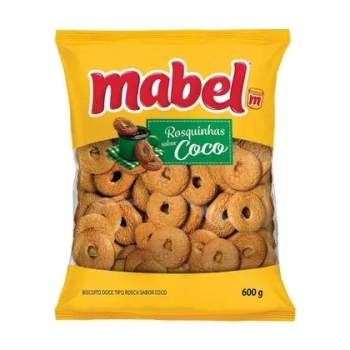 ROSQUINHA SABOR COCO 18X600 G - MABEL