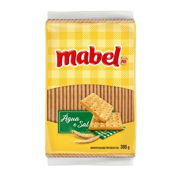 BISCOITO CRACKER ÁGUA E SAL 20X300 G - MABEL