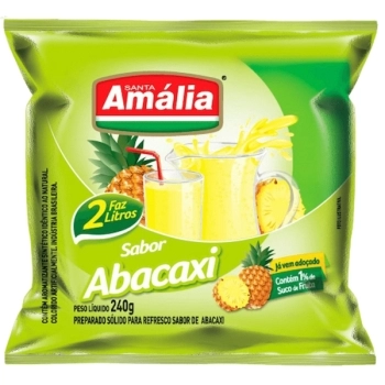 REFR. PO ABACAXI 240G STA AMALIA 12X240 G