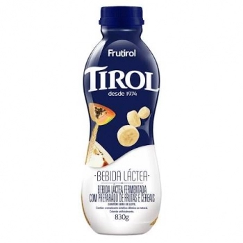 BEBIDA LÁCTEA FRUTAS E CEREAIS 830G - TIROL