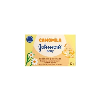 SABONETE BARRA J&J BABY GLICERINADO CAMOMILA -80G