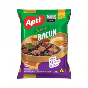 CALDO DE BACON 10 X 1,05KG PACOTE - APTI