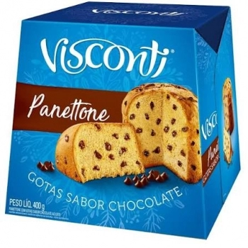 PANETTONE VISCONTI GOTAS 400G