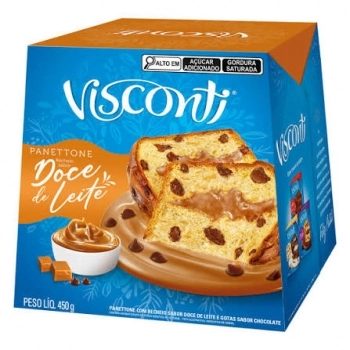 PANETTONE VISCONTI DOCE DE LEITE 450G
