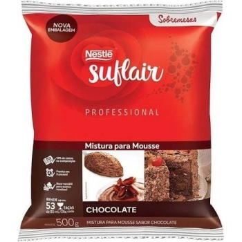 MISTURA PARA MOUSSE SABOR CHOLOLATE SUFLAIR 500G - NESTLE