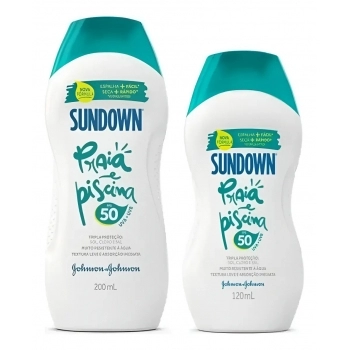 Sundown J&J Fps 50 200Ml + Grátis Fps 50 120Ml