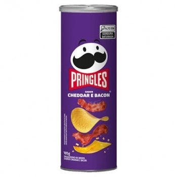 BATATA CHIPS SABOR CHEDDAR BACON 105G - PRINGLES