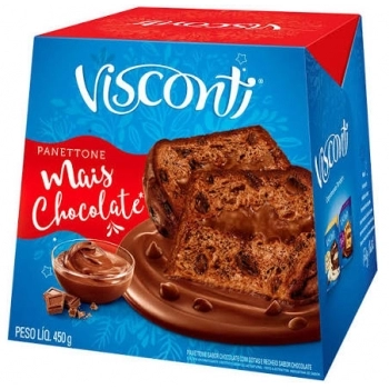 PANETTONE VISCONTI MAIS CHOCOLATE 450G
