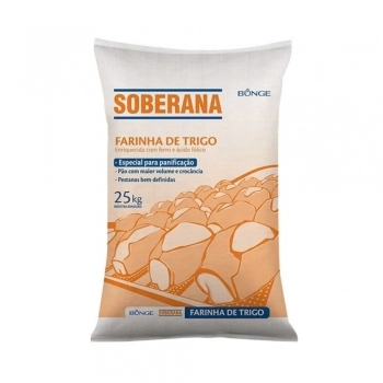Farinha De Trigo Soberaninha 25Kg Bunge