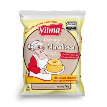 Mistura De Bolo Vilma Aipim 5Kg