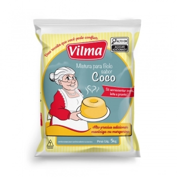 Mistura De Bolo Vilma Coco 5Kg