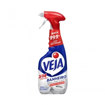 Veja Limpador X-14 Tira Limo Banheiro Refil 500Ml