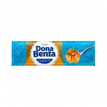 Macarrão Com Ovos Espaguete Dona Benta 500G
