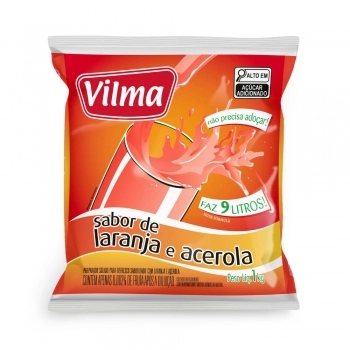 Refresco Vilma De Laranja Com Acerola 1Kg