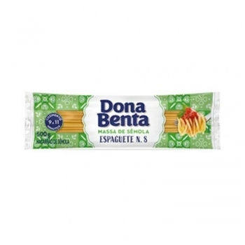 Macarrão De Sêmola Espaguete Dona Benta 500G