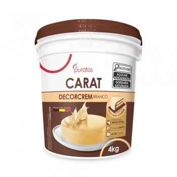 Decorcrem Branco Carat 4Kg Puratos