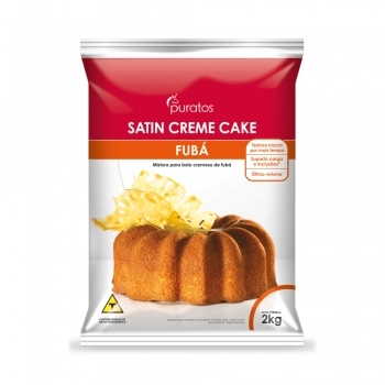 Satin Creme Cake Fubá 2Kg Puratos