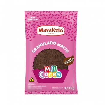 Granulado Macio Chocolate Mil Cores 1,01Kg Mavalério