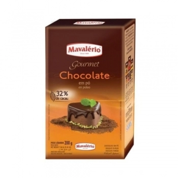 Chocolate Em Pó 32% 200G Mavalério