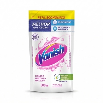 Vanish Tira Manchas Gel Multiuso Crystal White 500Ml