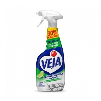 Veja Limpador Desengordurante Cozinha Pulverizador Limão 500Ml