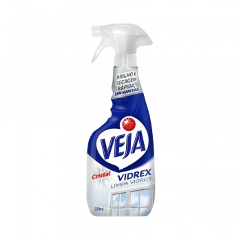 Veja Limpa Vidros Vidrex Cristal Pulverizador 500Ml