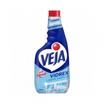 Veja Limpa Vidros Vidrex Recarga 500Ml
