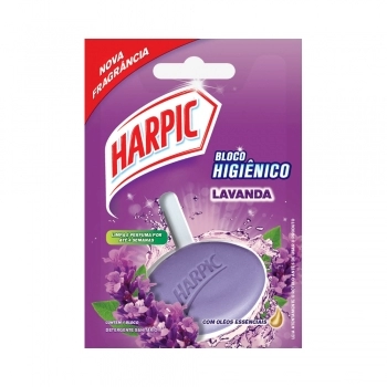 Bloco Sanitário Higiênico Lavanda Harpic 26G