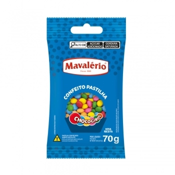 Choco Giros Mini Colorido 500G Mavalério