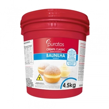 Recheio De Baunilha Cremfil 4,5Kg Puratos