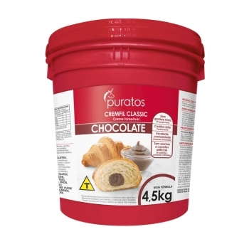 Recheio De Chocolate Cremfil 4,5Kg Puratos