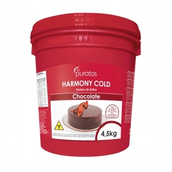 Geleia De Brilho Chocolate Harmony Cold 4,5Kg Puratos