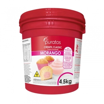 Recheio De Morango Cremfil 4,5Kg Puratos