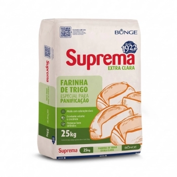 Farinha De Trigo Extra Clara Suprema 25Kg Bunge