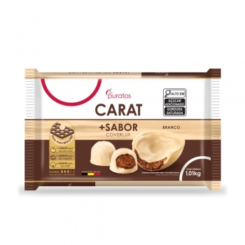 Cobertura Branco Carat Coverlux 1Kg Puratos