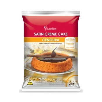 Satin Creme Cake Cenoura 2Kg Puratos