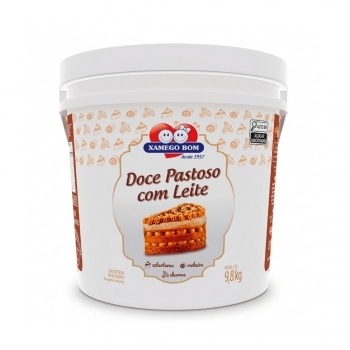 Doce Pastoso Com Leite Balde 9,8Kg Xamego Bom