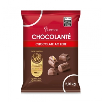 Chocolate Ao Leite Moeda Chocolanté 2,01Kg Puratos