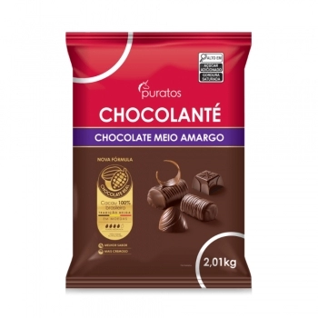 Chocolate Meio Amorgo Moeda Chocolanté 2,01Kg Puratos