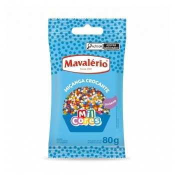 Confeito Miçanga Color Nº0 Mil Cores 500G Mavalério