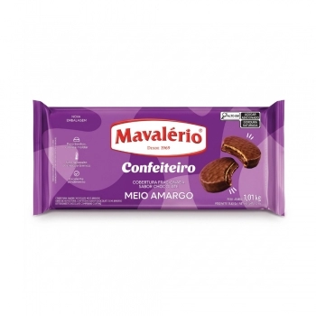 Cobertura Prática Meio Amarga 1,01Kg Mavalério