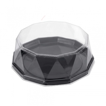 Embalagem G50 Torta Pequena Preta Conjunto C/ 50 Galvanotek
