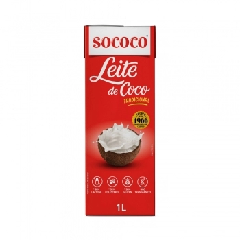 Leite De Coco Tradicional 1L Sococo